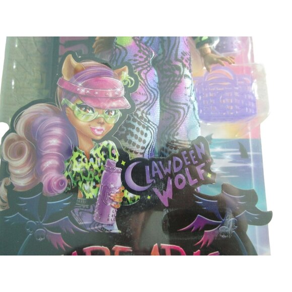 Monster High Scare Adise Island Clawdeen Wolf Doll Box Wear NRFB - Picture 5 of 16